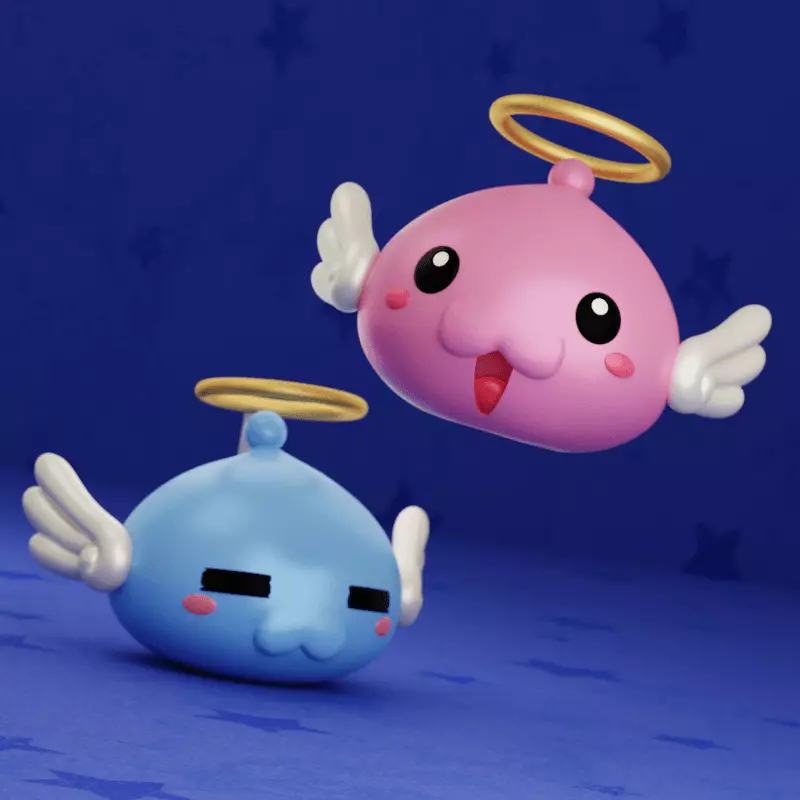 Angeling Ragnarok Online MMORPG Eternal Love 3D print model_0