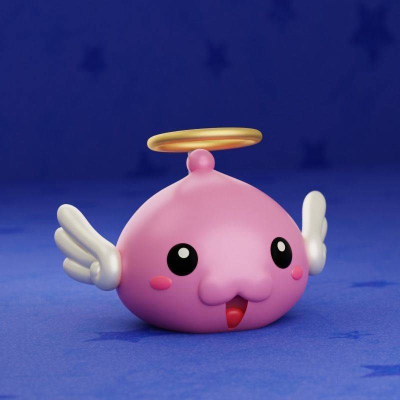 Angeling Ragnarok Online MMORPG Eternal Love 3D print model_2