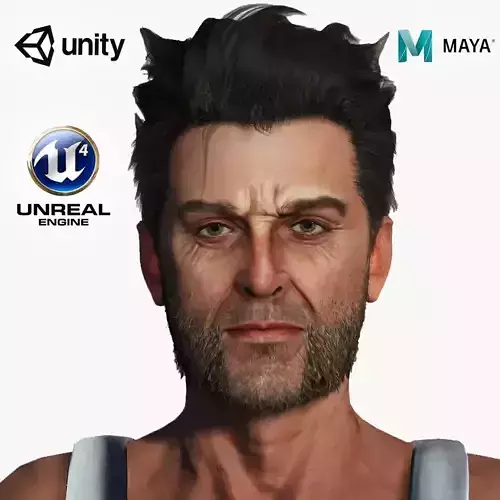 High quality character full Rigged and Animated