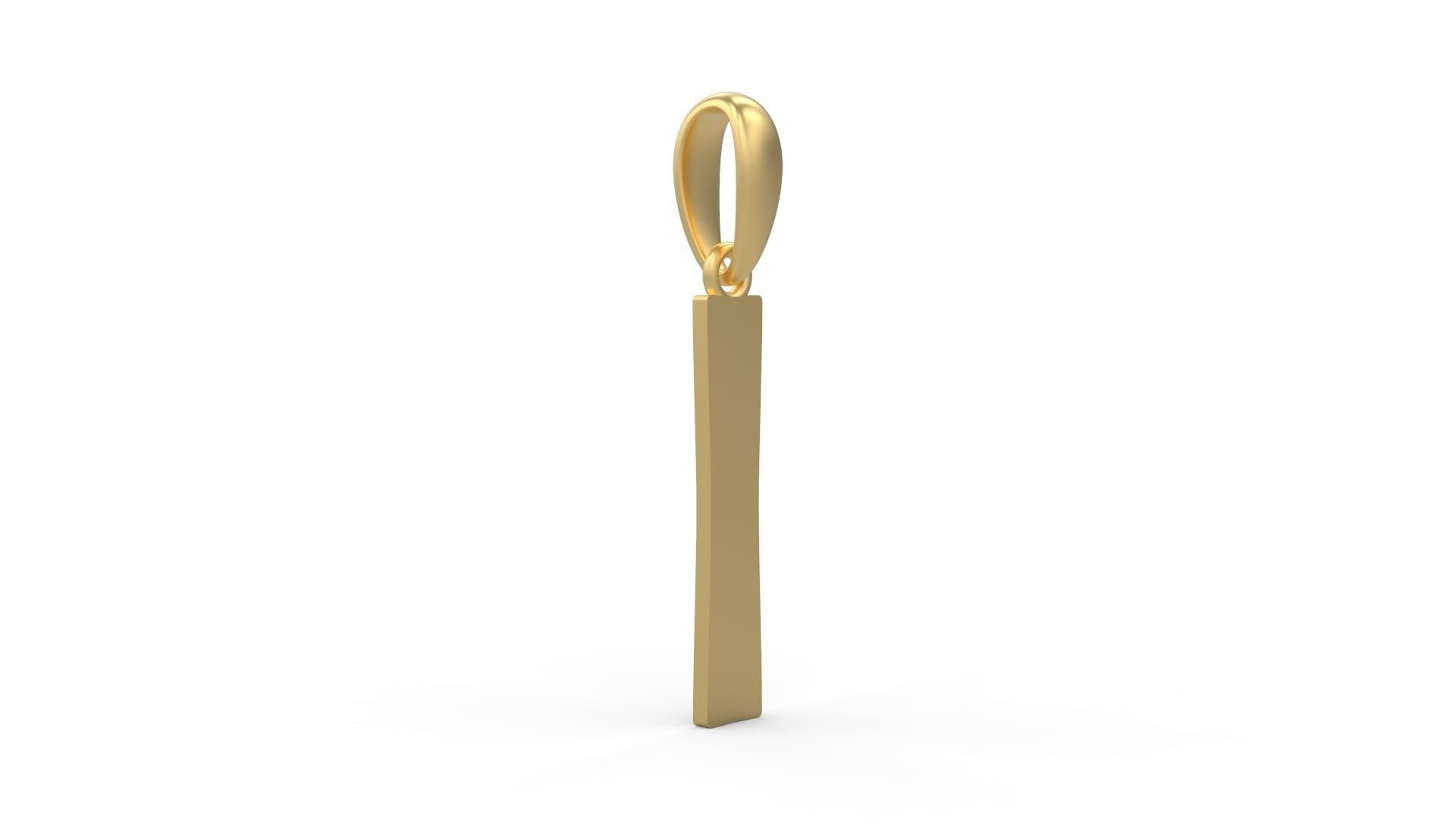 Initial Letters Pendant Berlin Sans I 3D print model_3