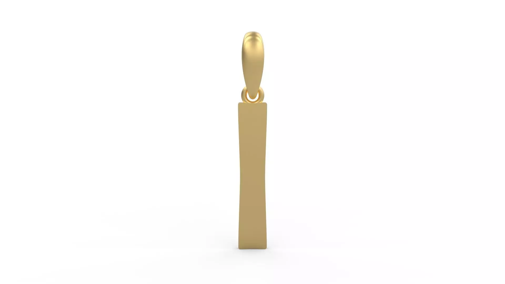 Initial Letters Pendant Berlin Sans I 3D print model_0