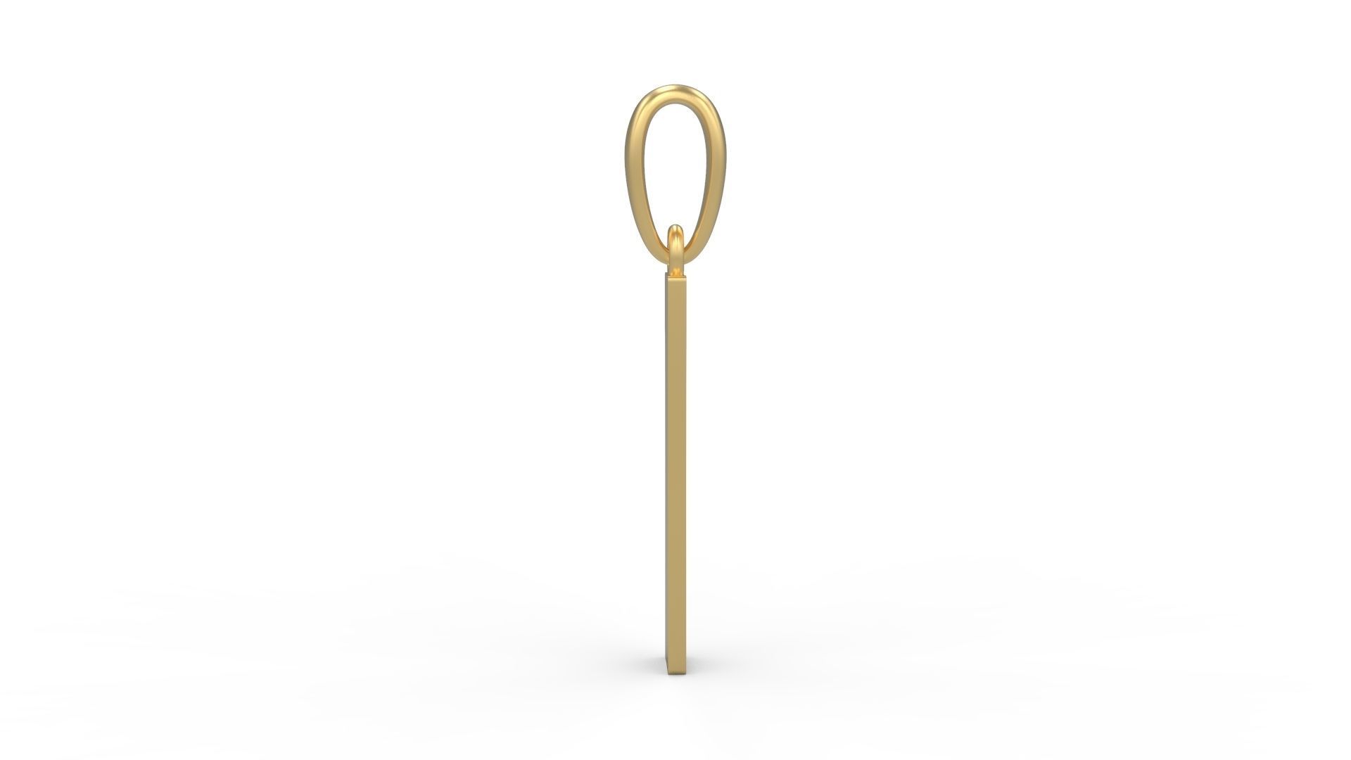 Initial Letters Pendant Berlin Sans I 3D print model_2