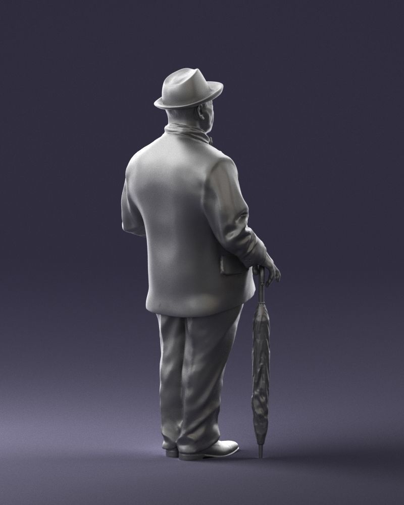 Man in light suit 0115 3D model_16