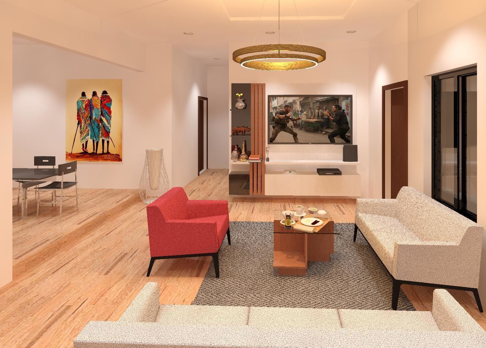 6 UNIT 2 BEDROOM PROPERTY DESIGN 3D model_2