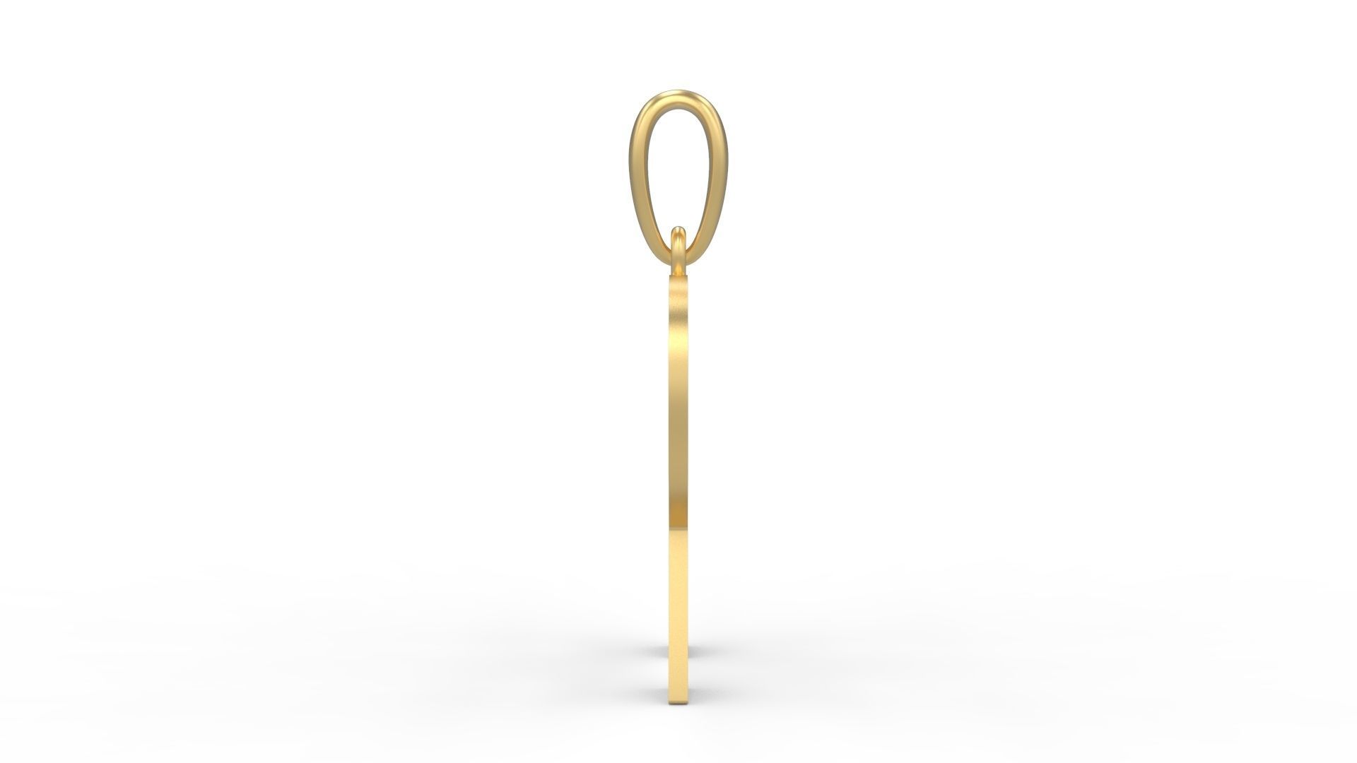 Initial Letters Pendant Berlin Sans R 3D print model_2