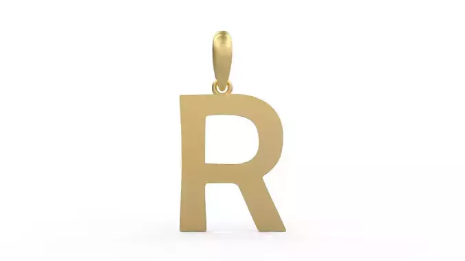 Initial Letters Pendant Berlin Sans R