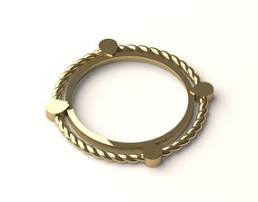 Coin bezel pendant 3D Printing Models | CGTrader