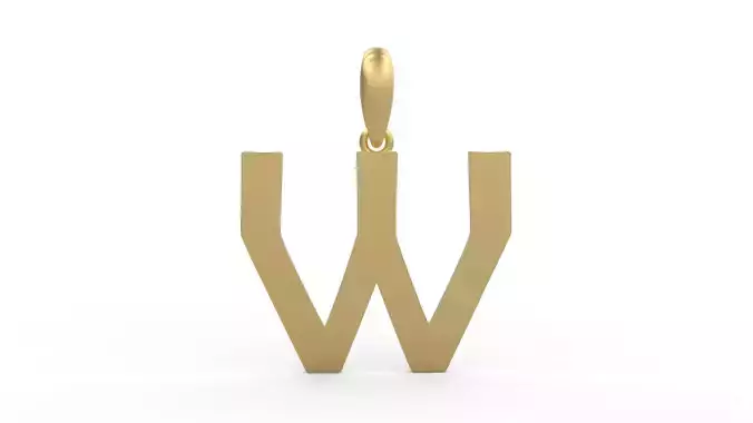 Initial Letters Pendant Berlin Sans W