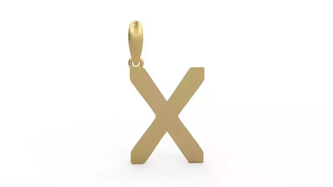 Initial Letters Pendant Berlin Sans X