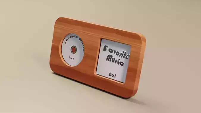 CD Frame holder 3D model
