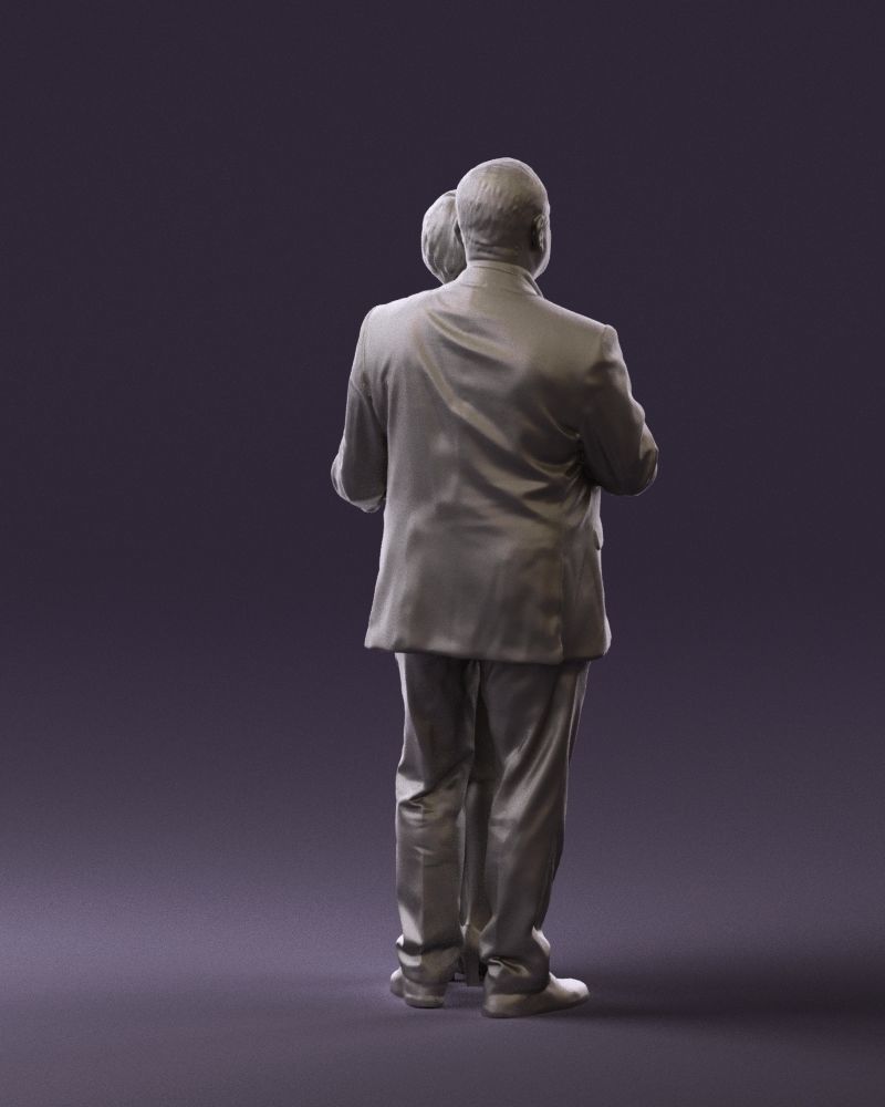 Man and woman together 0562 3D Print Ready 3D print model_16