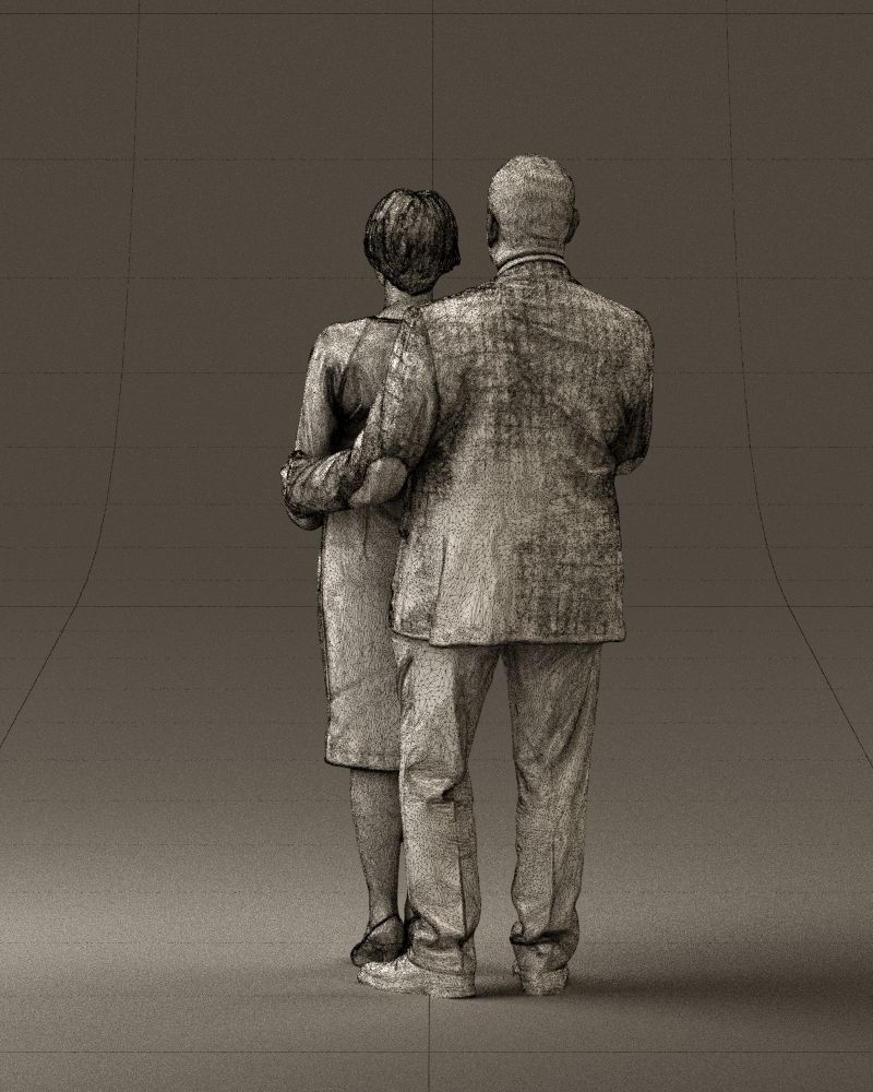 Man and woman together 0562 3D Print Ready 3D print model_20