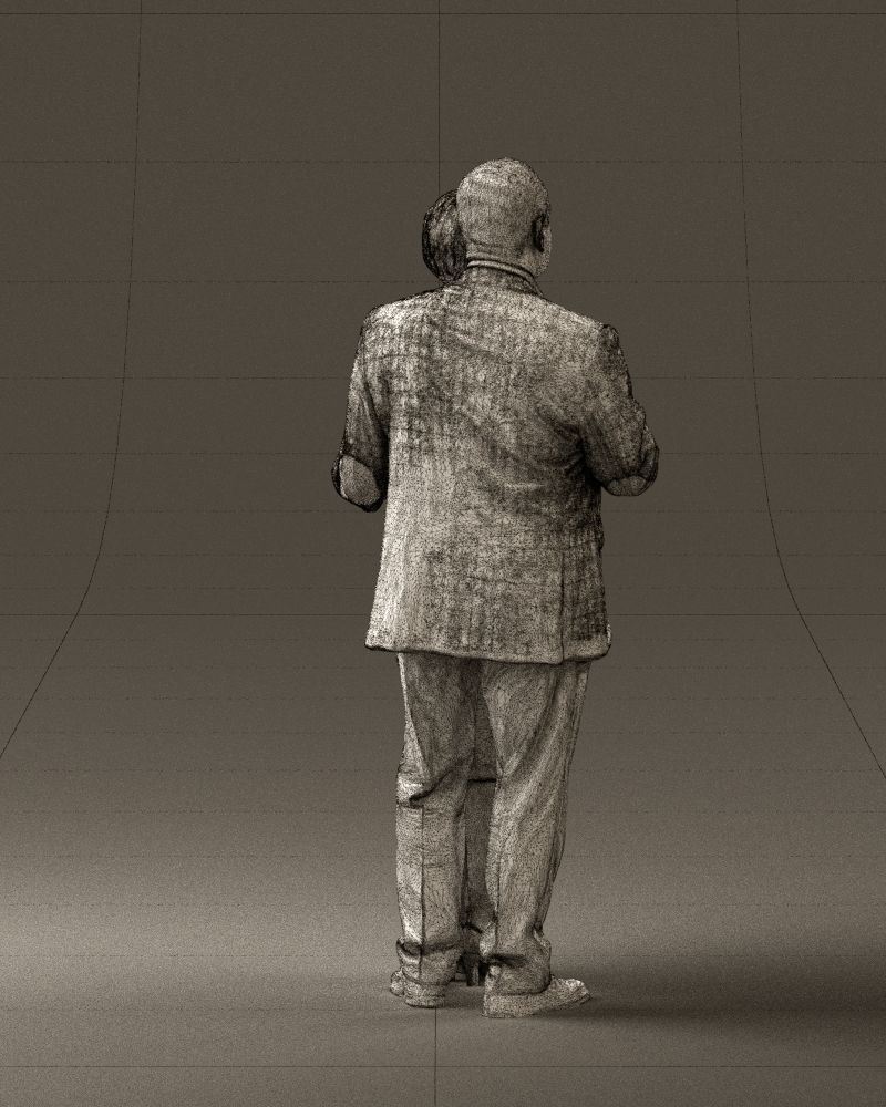 Man and woman together 0562 3D Print Ready 3D print model_17