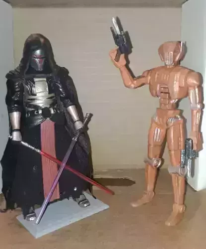 STAR WARS HK 47 HK 50 ASSASSIN DROID FROM KOTOR ARTICULATED 3D print model