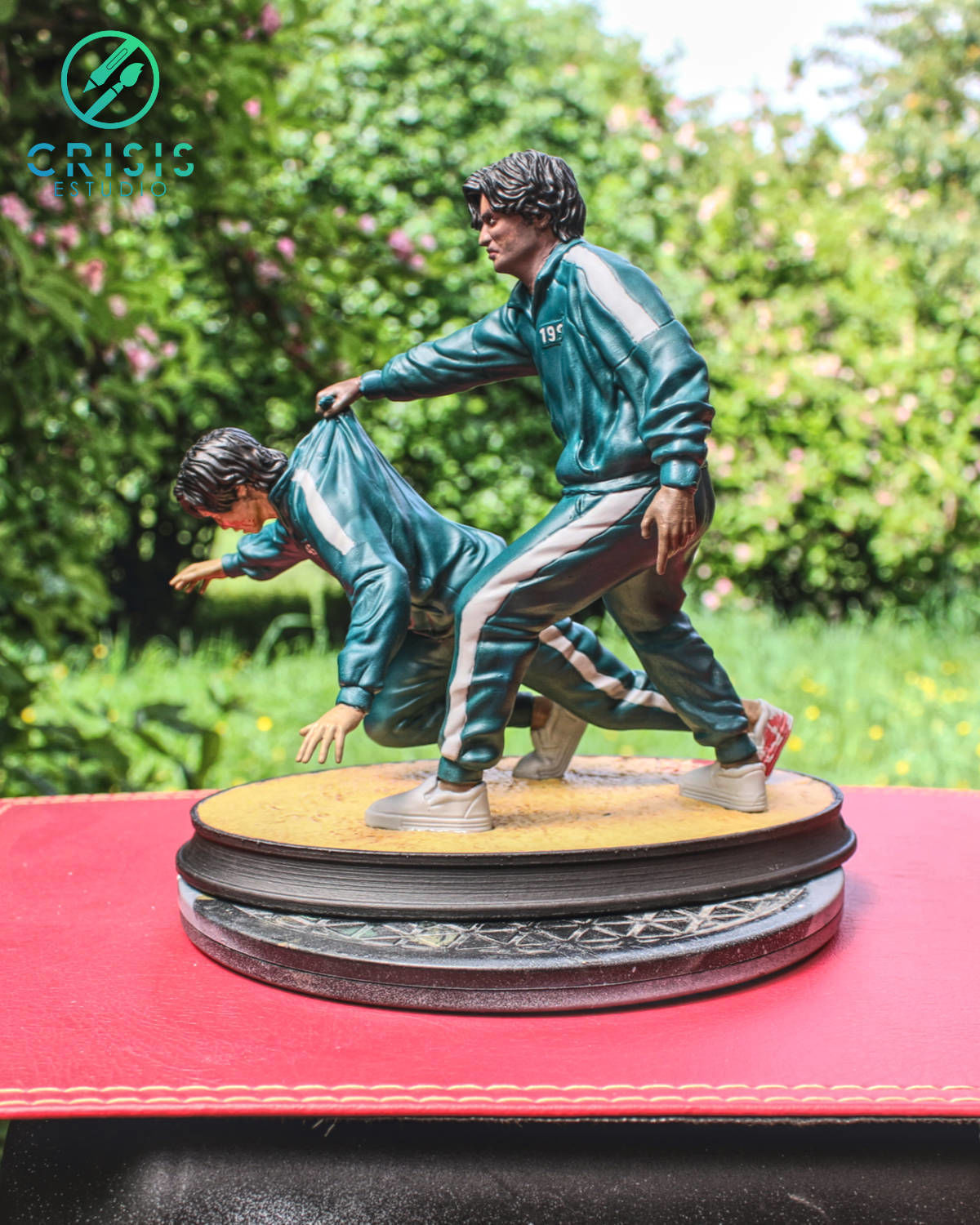 Squid Game Scene  diorama 3d print ready 3D print model_3