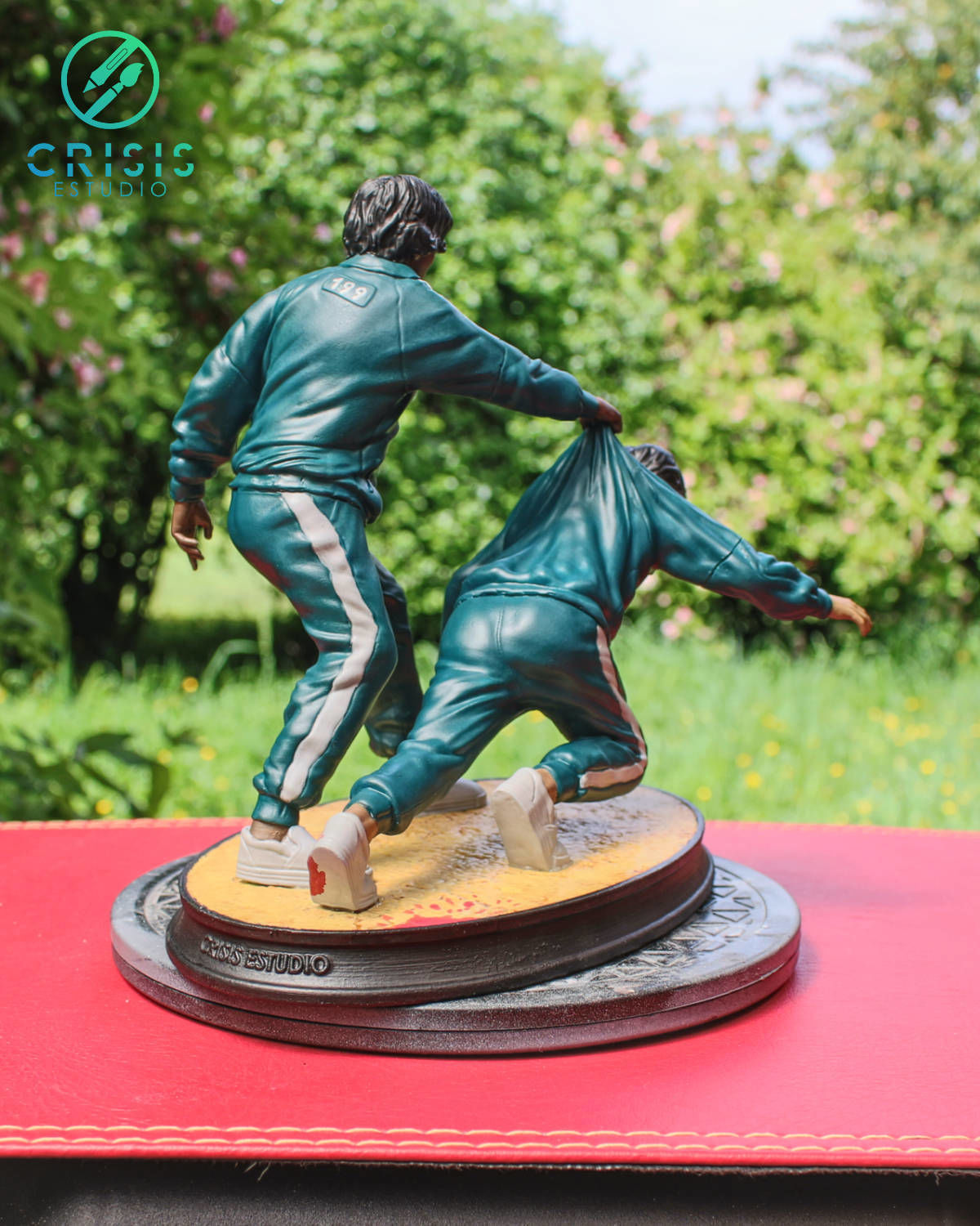 Squid Game Scene  diorama 3d print ready 3D print model_4