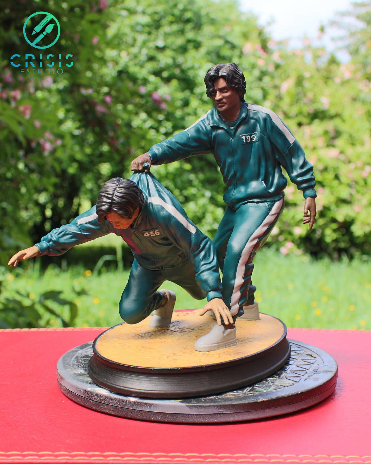 Squid Game Scene  diorama 3d print ready 3D print model_6