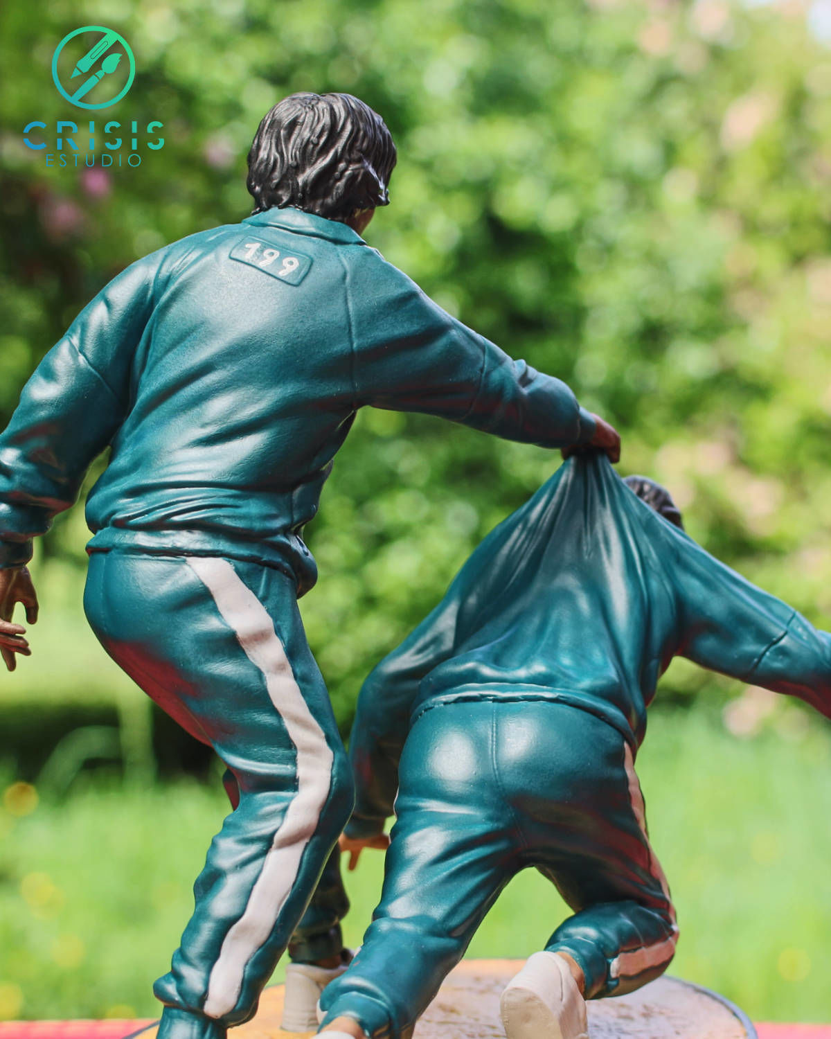 Squid Game Scene  diorama 3d print ready 3D print model_7