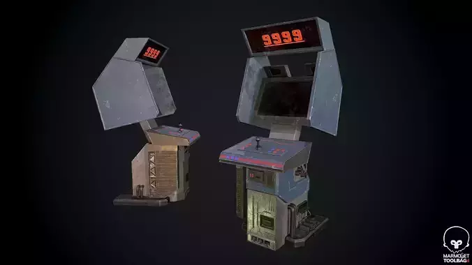 Arcade GAme Machine V4 Cyberpunk Optimized FOr games 