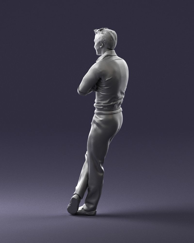 Man in a sitting position 0175 3D Print Ready 3D print model_22
