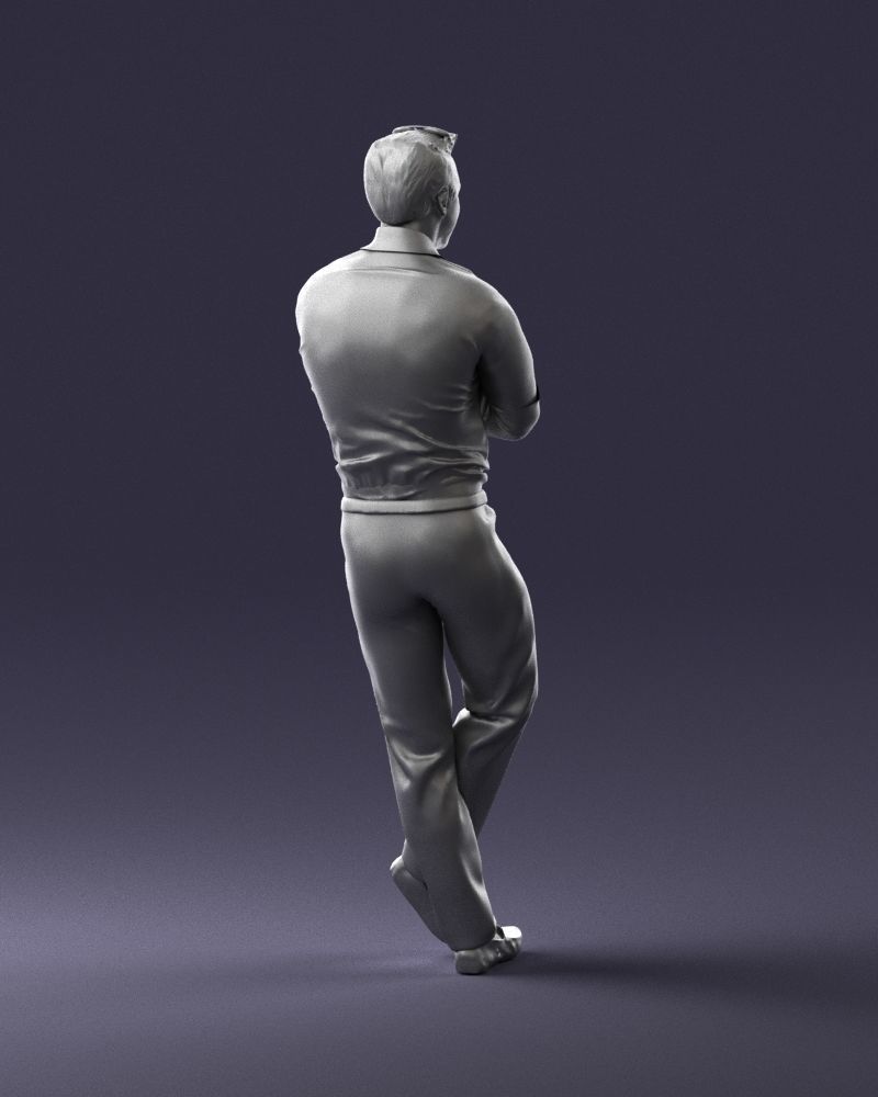 Man in a sitting position 0175 3D Print Ready 3D print model_16