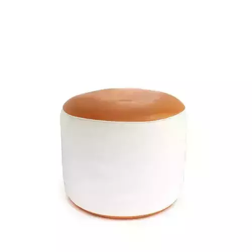 Soft Round Retro Chair 3D model