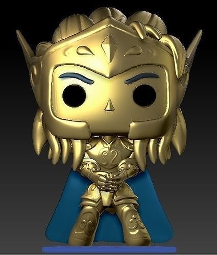 Camus Acuario - Knights of the Zodiac 3D model