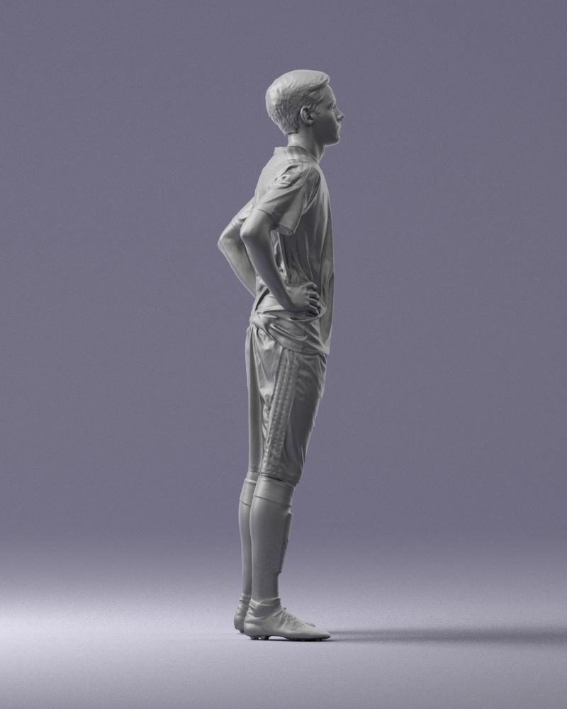 000315 Male Soccer Player with Hands on Hips 1114 3dp 3D print model_14
