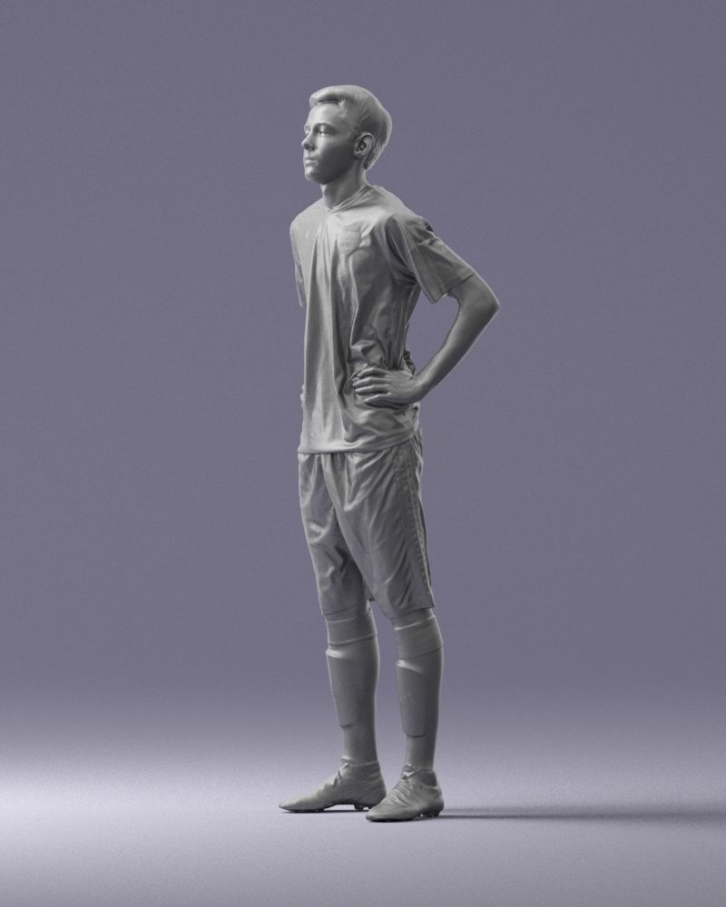 000315 Male Soccer Player with Hands on Hips 1114 3dp 3D print model_29