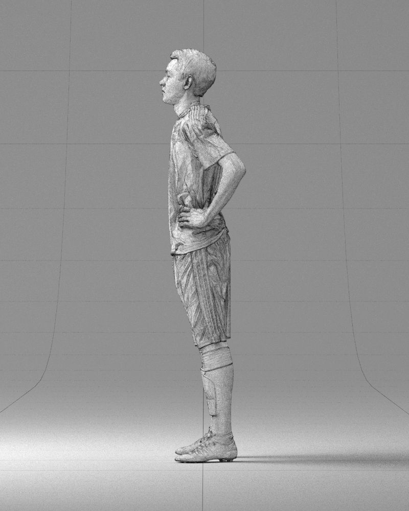 000315 Male Soccer Player with Hands on Hips 1114 3dp 3D print model_27