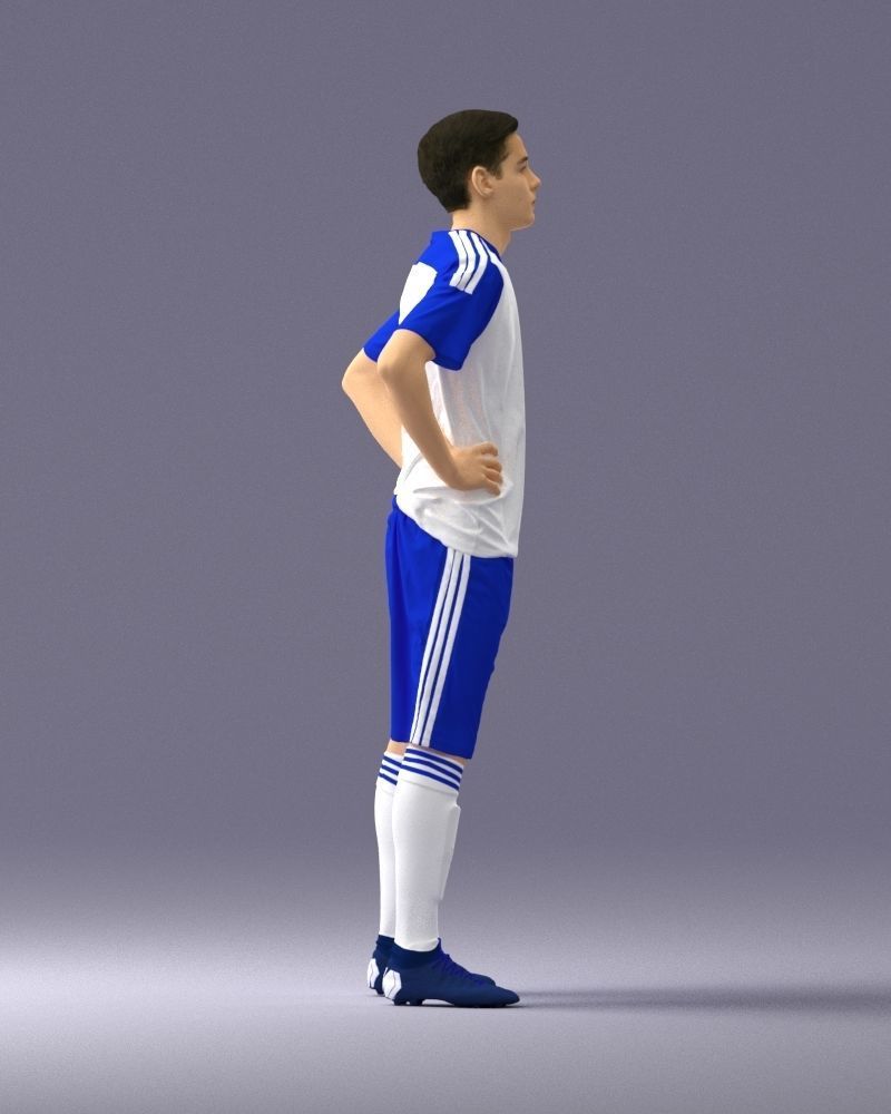 000315 Male Soccer Player with Hands on Hips 1114 3dp 3D print model_13