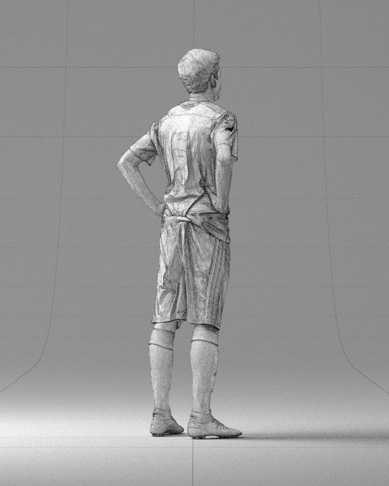 000315 Male Soccer Player with Hands on Hips 1114 3dp 3D print model_18