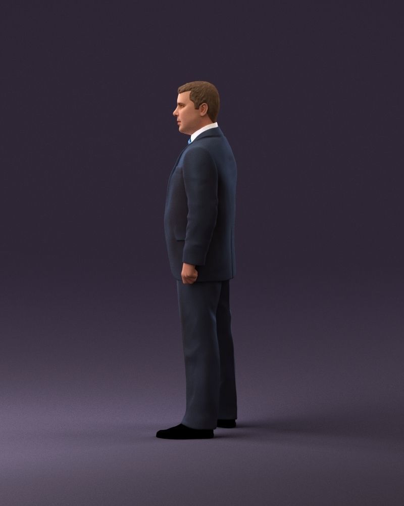 001047 serious businesman in blue suit 3D Print Ready 3D print model_20