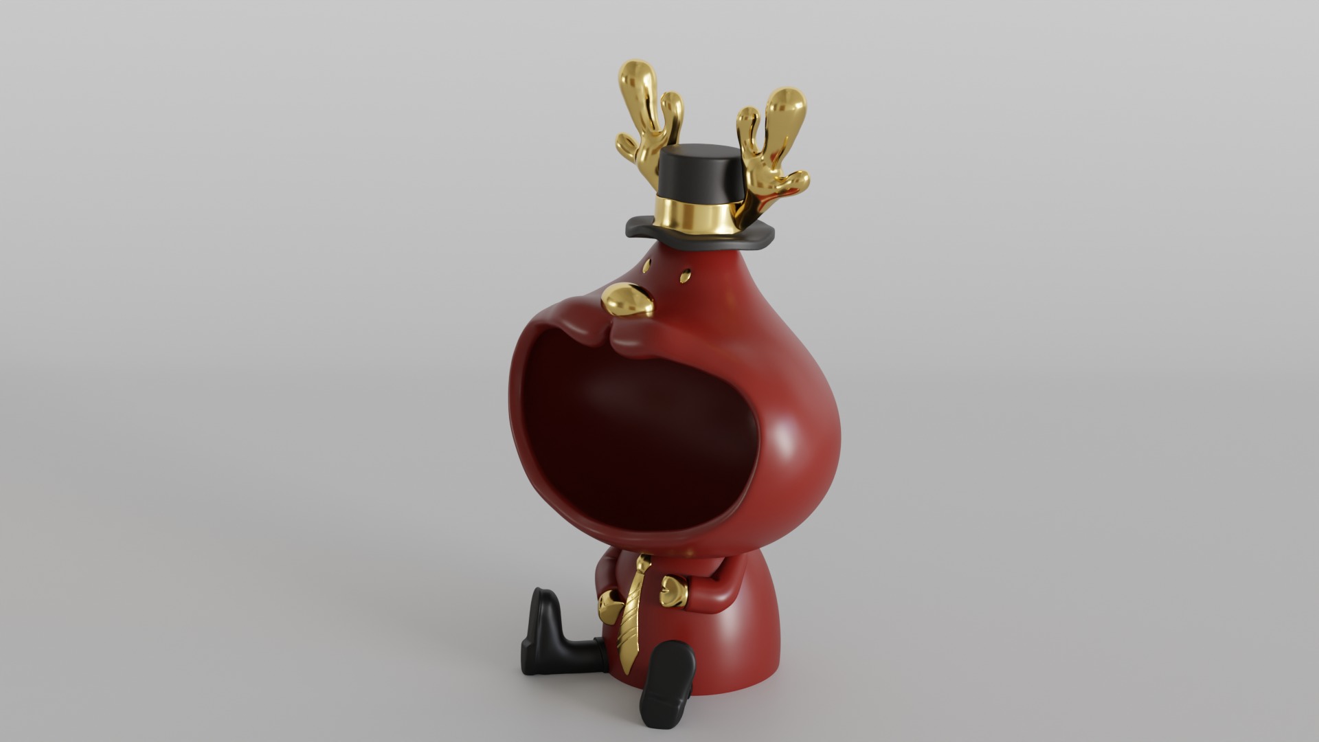 Cute Christmas Reindeer for Holiday Decor 3D print model_8