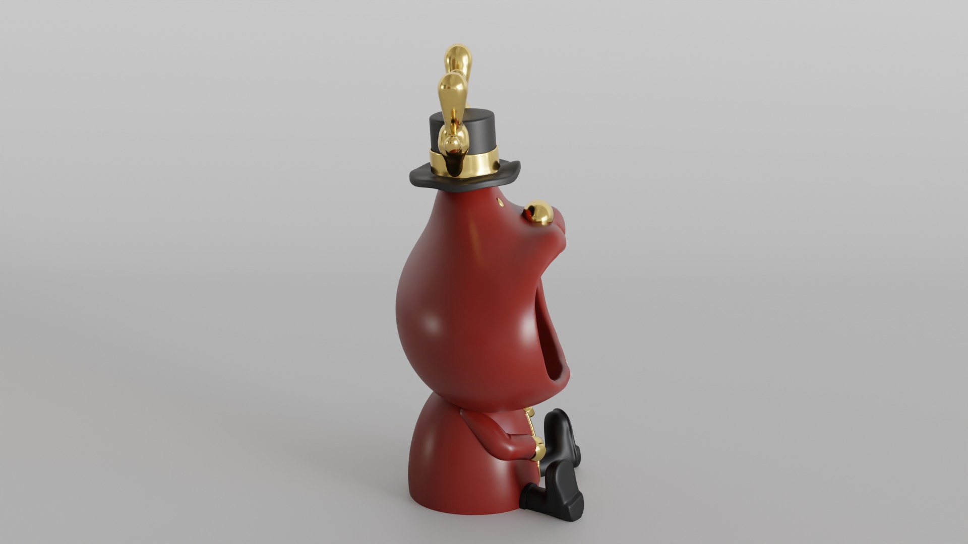 Cute Christmas Reindeer for Holiday Decor 3D print model_3