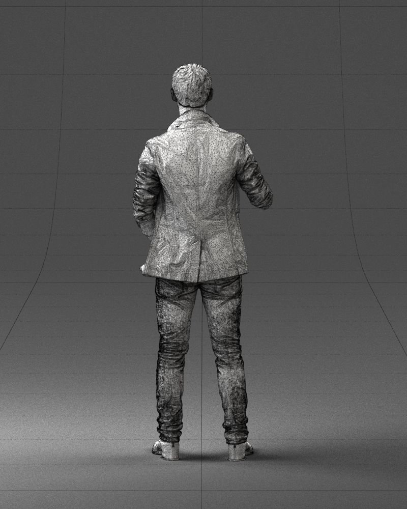 Male singer 0079 3D model_20