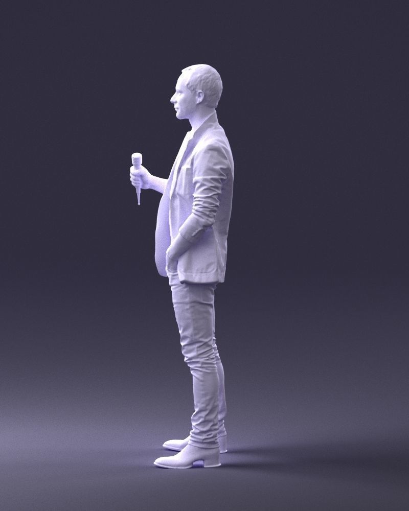 Male singer 0079 3D model_25