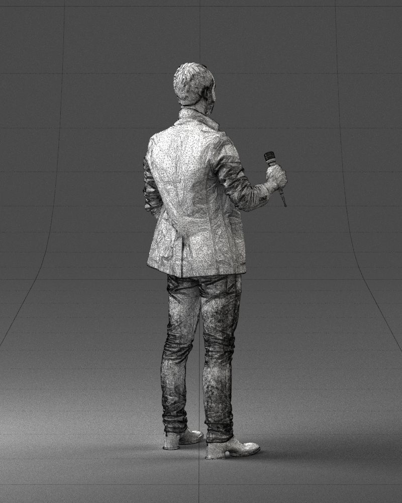 Male singer 0079 3D model_17