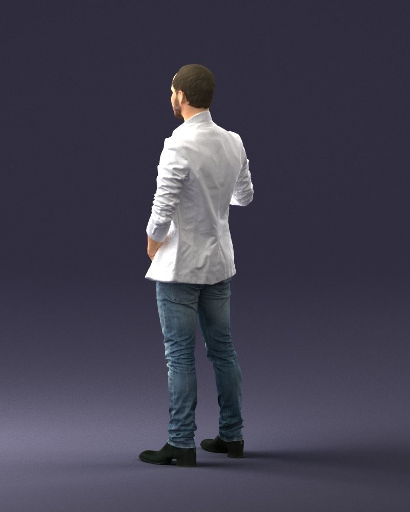 Male singer 0079 3D model_21