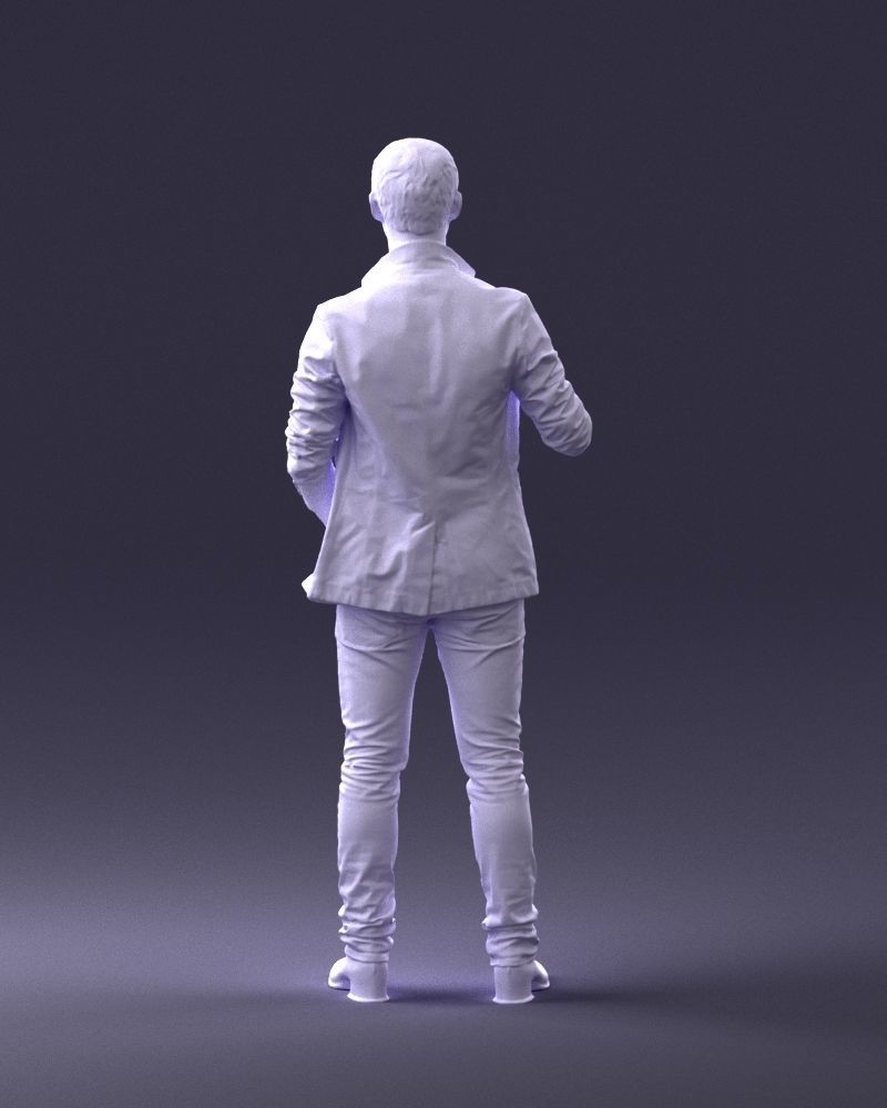 Male singer 0079 3D model_19