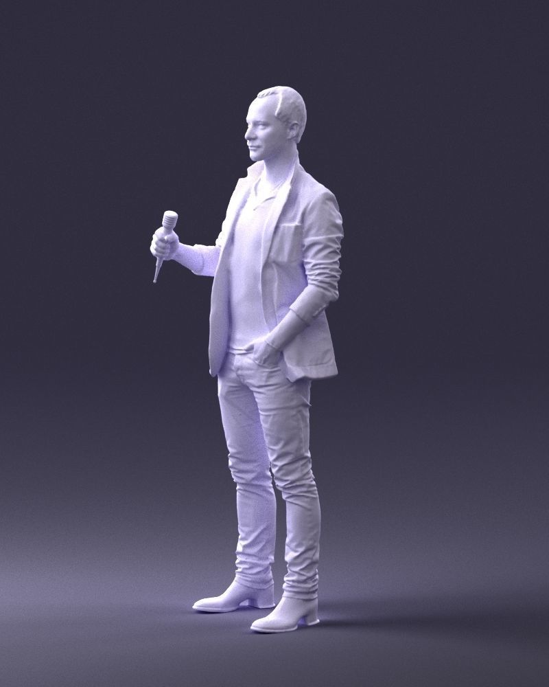 Male singer 0079 3D model_28