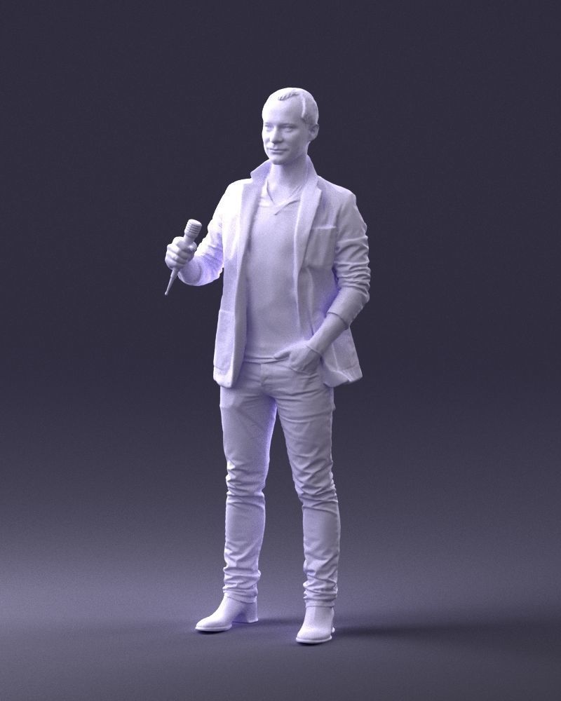 Male singer 0079 3D model_31