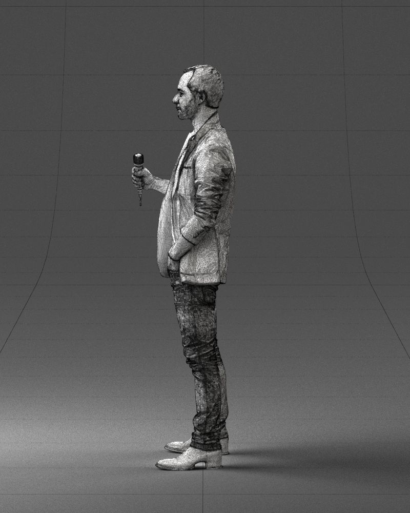 Male singer 0079 3D model_26