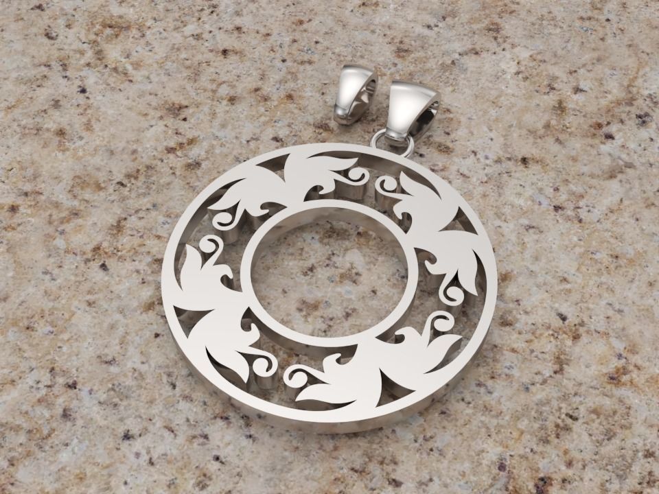 Pendant 04 3D print model_1