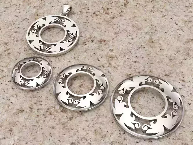 Pendant 04 3D print model