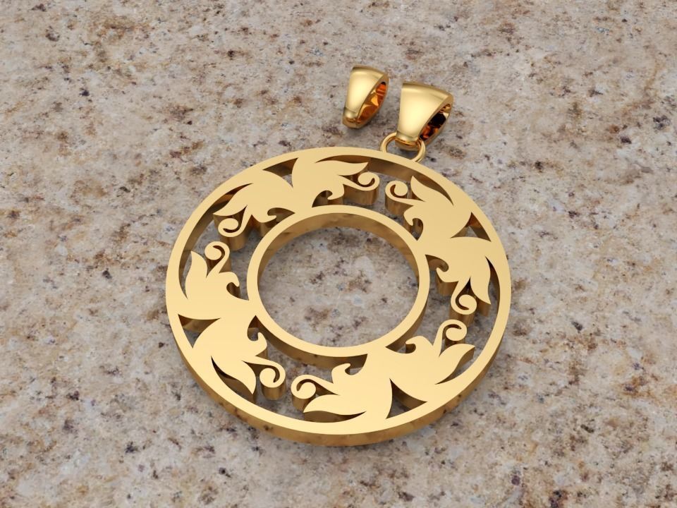 Pendant 04 3D print model_10