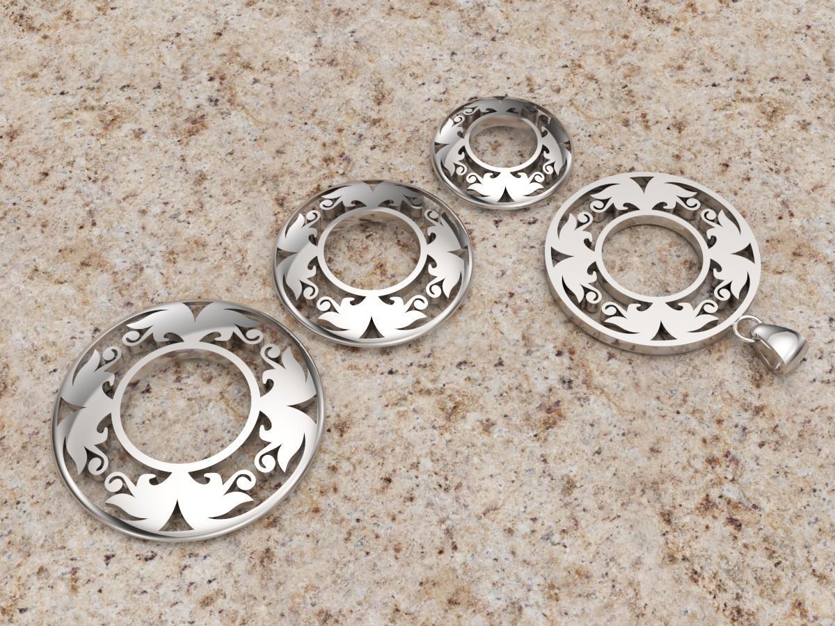 Pendant 04 3D print model_2