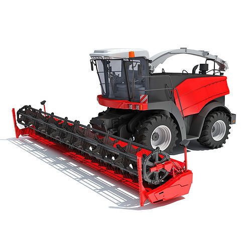 Combine Harvester 3D model