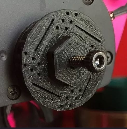 Sanwa MT4 Steering Wheel Adapter for 12 mm Hex 3D print model