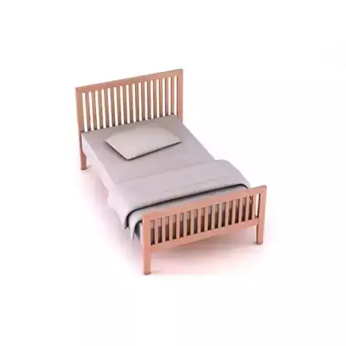 Classic Wooden Bed